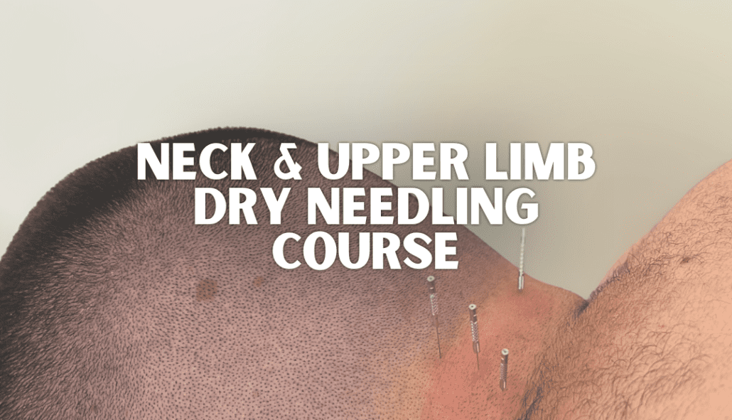 Neck and Upper Limb Dry Needling course
