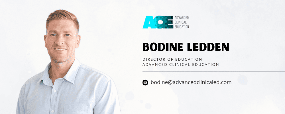Bodine signature banner